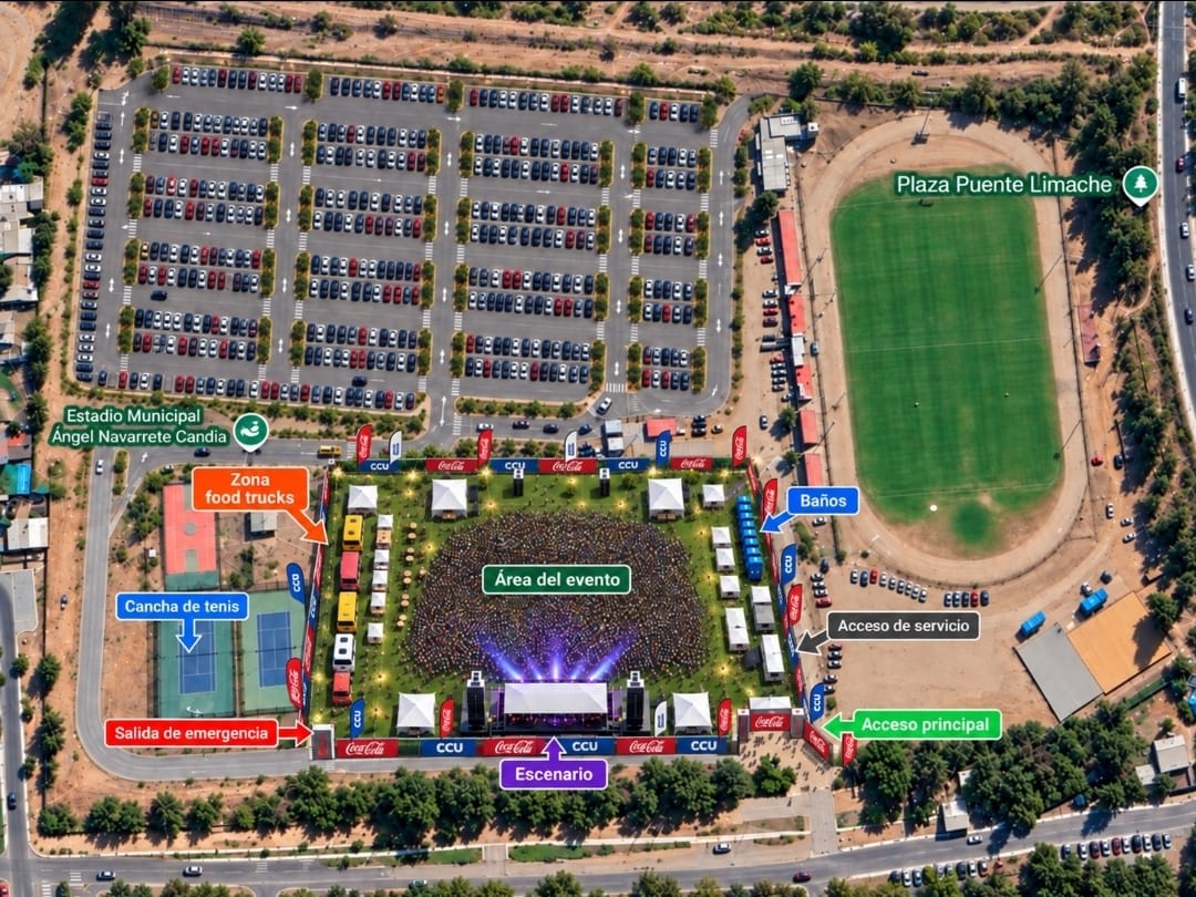 Plano del recinto